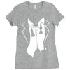 tuxedo after party Ladies Fitted T-Shirt