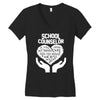 school counselor Women's V-Neck T-Shirt