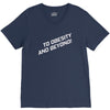 to obesity and beyond V-Neck Tee