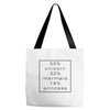 50 % unicorn Tote Bags