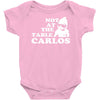 not at the table carlos hangover Baby Onesie
