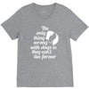 the only thing wrong with dogs V-Neck Tee