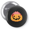 pumpkin brain Pin-back button