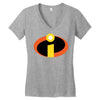 incredibles Women's V-Neck T-Shirt