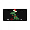 christmas dinosaur License Plate