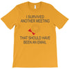 i survived another meeting rectangle T-Shirt