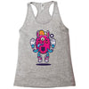 all seeing bunny Racerback Tank