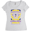 Never Underestimate the Strength of a Bladder Cancer Warrior Being Women's Triblend Scoop T-shirt