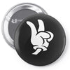 peace sign Pin-back button