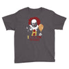 it pennywise clown Youth Tee