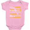 i cant hear anything youre saying Baby Onesie