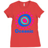 lost oceanic airlines Ladies Fitted T-Shirt