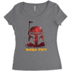 Boba Fett Women's Triblend Scoop T-shirt