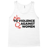 no violence against women's Tank Top