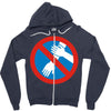 no quenelle! Zipper Hoodie