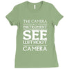 see without a camera Ladies Fitted T-Shirt