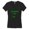 im drunk Women's V-Neck T-Shirt