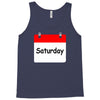 title of day of the week saturday day of the week Tank Top