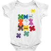 puzzled Baby Onesie