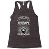 I Dont Need Therapy Need Pin Bowling Racerback Tank
