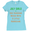 July Girls Ladies Fitted T-Shirt