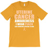 Uterine Cancer Awareness I Wear Peach For Some Special To Me T-Shirt