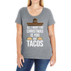 i love you and tacos Ladies Curvy T-Shirt