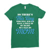 so there's this boy who wil always have a piece of my heart he calls m Ladies Fitted T-Shirt