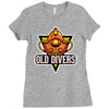 old divers Ladies Fitted T-Shirt