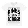 kings are born in october All Over Women's T-shirt
