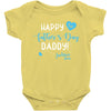 Happy First Father's Day Daddy Baby Bodysuit