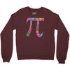 spring pi tshirts  flowery colorful pi day gifts Crewneck Sweatshirt