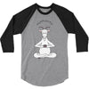 Yoga with Goat 3/4 Sleeve Shirt