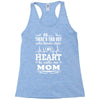 There's This Boy Who Stole My Heart He Calls Me Mom Racerback Tank