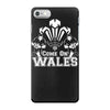 come on wales funny nations rugby iPhone 7 Case