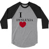 i dyslexia 3/4 Sleeve Shirt