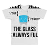 technically, the glass is always full All Over Men's T-shirt