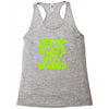 dub step drop beats not bombs black light skrillex ink hiphop dance Racerback Tank