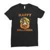 collie dog Ladies Fitted T-Shirt