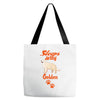 Sleeps With Golden Tote Bags