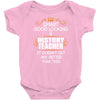 Smart Good Looking History Teacher Doesnt Get Better Than Baby Onesie