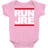 joe rogan run jre Baby Bodysuit