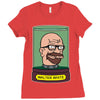 walter white Ladies Fitted T-Shirt