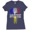 vivre en france des racines belges Ladies Fitted T-Shirt