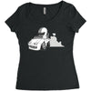 driver Women's Triblend Scoop T-shirt