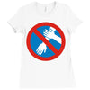 no quenelle! Ladies Fitted T-Shirt