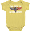 stand for the flag kneel for the cross Baby Bodysuit