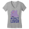 #crazylover clearance Women's V-Neck T-Shirt