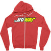 no way Zipper Hoodie