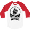 Sailor Life Is Adventure Dare It 3/4 Sleeve Shirt